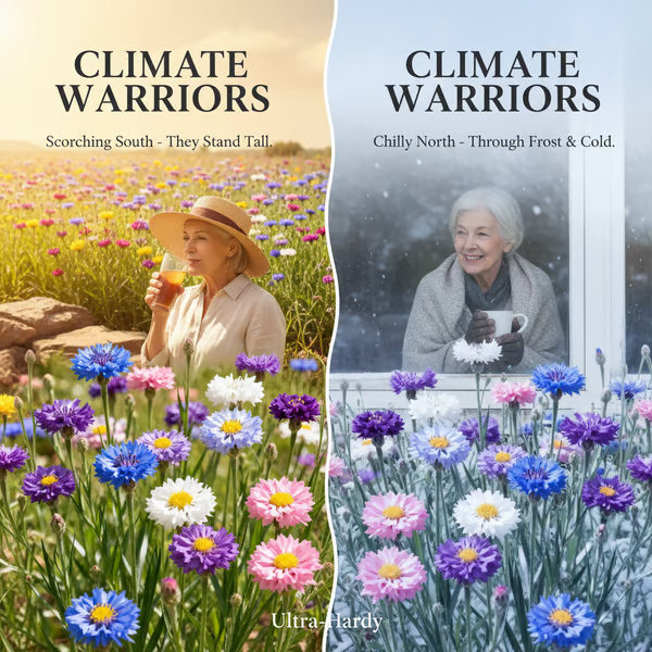 🌼✧ˊ˗ Grow Anywhere, Bloom Everywhere—Premium Cornflowers