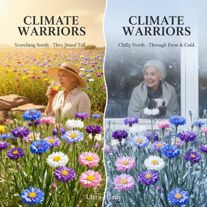 🌼✧ˊ˗ Grow Anywhere, Bloom Everywhere—Premium Cornflowers
