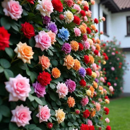 🌹 Plant 200 Seeds. Grow a Garden Full of Roses.  Mixed Rose Seeds for a Colorful Garden