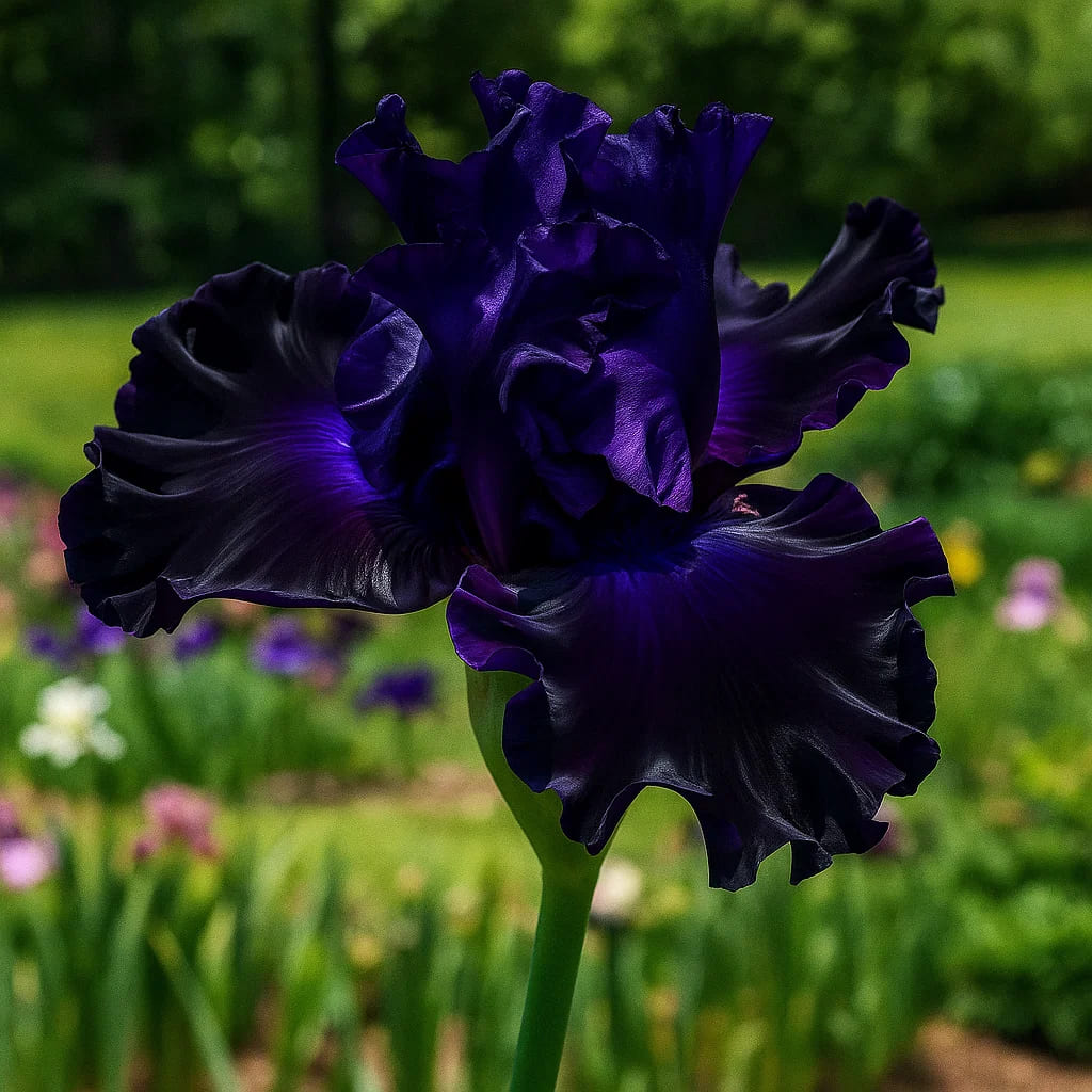 ‎⚘ ﹏Tall Bearded Iris with Bold, Elegant Blooms