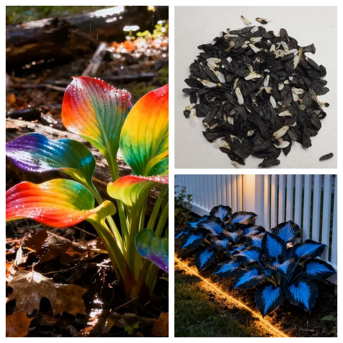 🔥Premium Hosta Seeds🌸Easy to Grow, Comes Back Every Year ✨ Perfect for Beginners