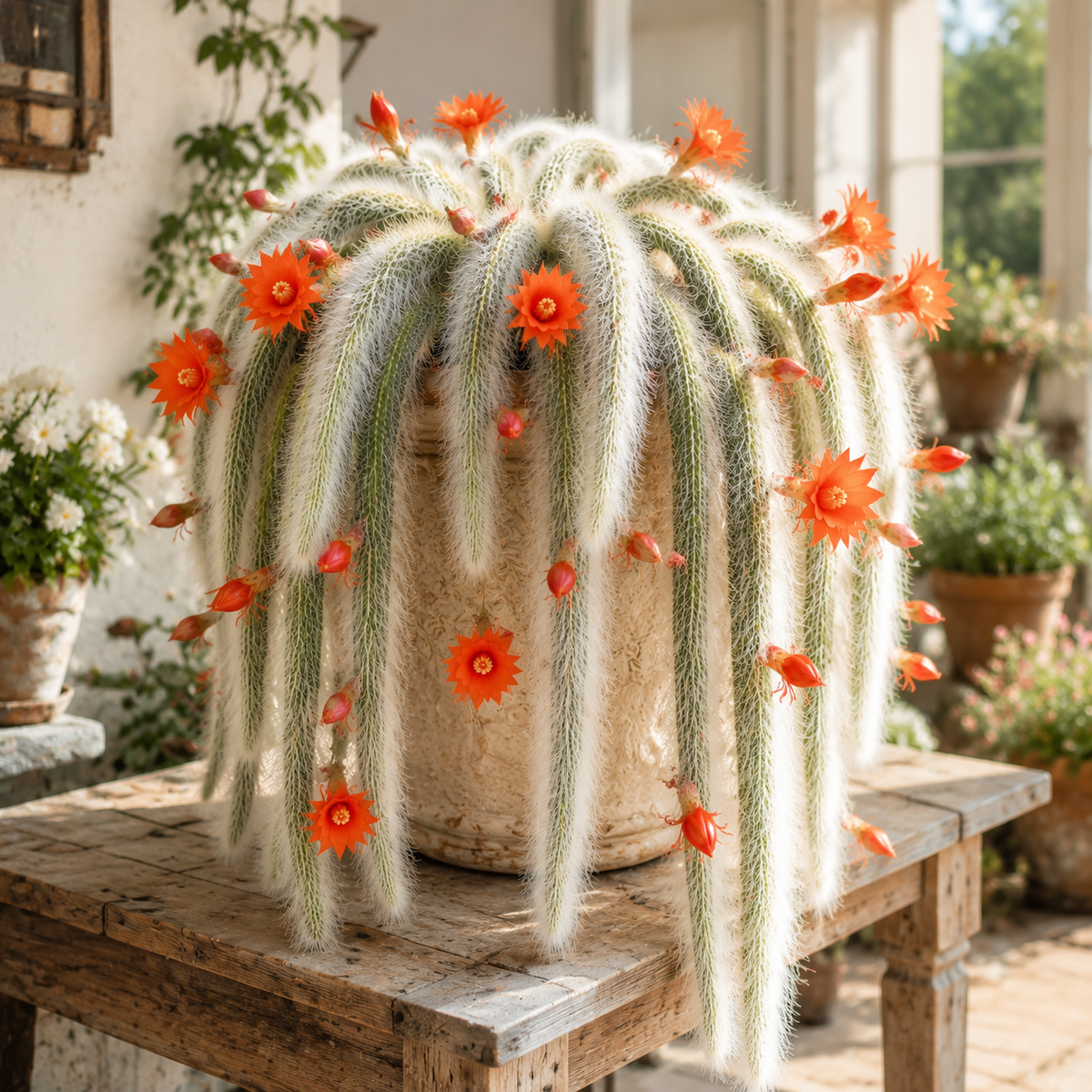 🌵🔥Rare Monkey Tail Cactus 🌵The Internet's Favorite Fuzzy Cactus