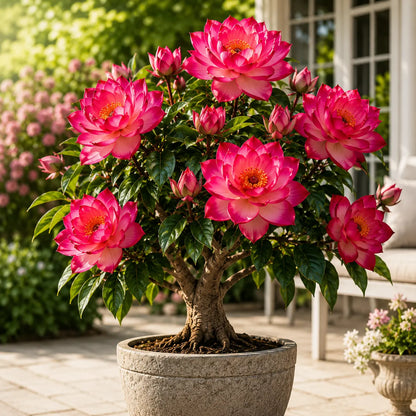 🌸 Rare Moonlight Lotus Tree Bulbs – Exotic Lotus-Like Blooms for Elegant Patios & Gardens