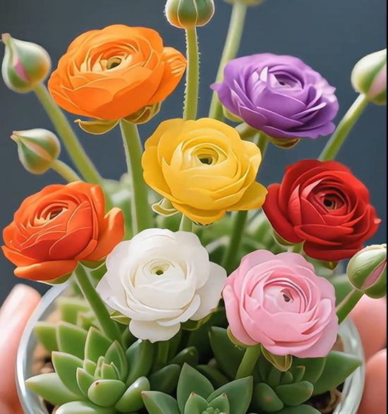 Last Day 50% OFF🔥Double Flowered Rose Orchid Bulbs Cold resistant and fragrant
