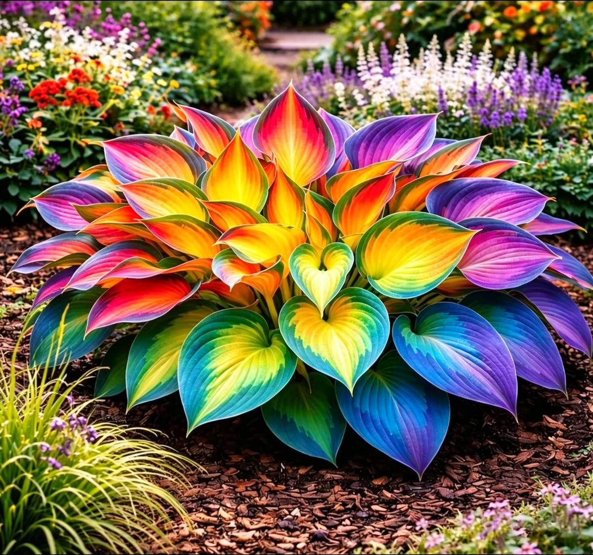 🫧𓏸𓈒Rare Rainbow Hosta Seeds