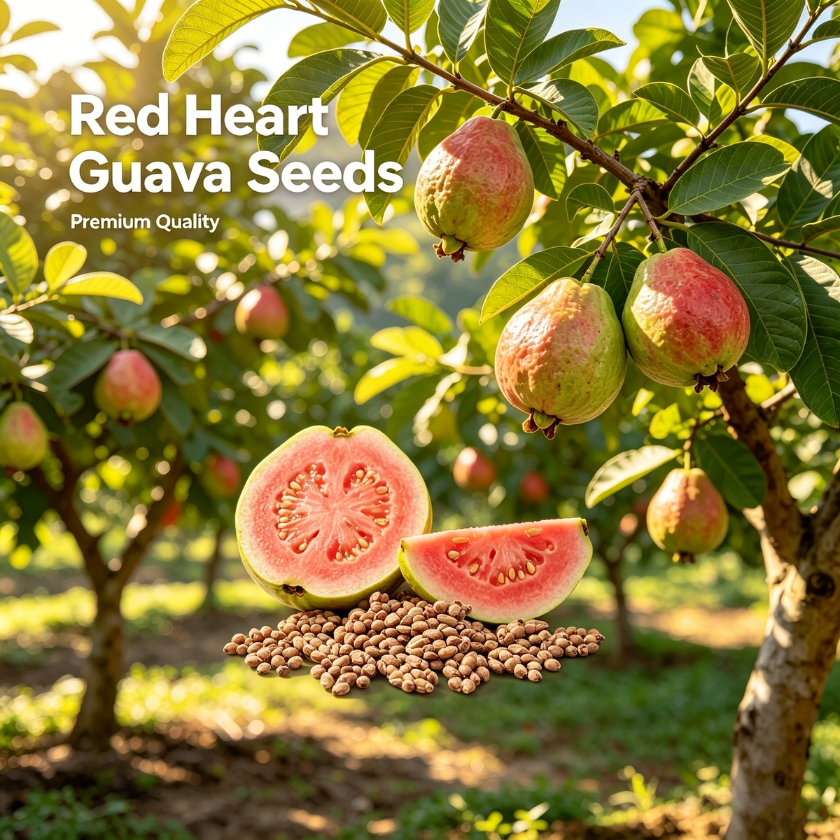 🍓 Plant Exotic Red Guava & Enjoy Fresh Fruit