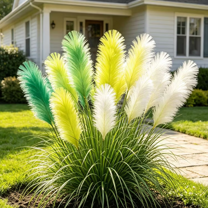 🔥 New Arrival | Mixed Color Pampas Grass Seeds – Grow a Stunning Garden Display