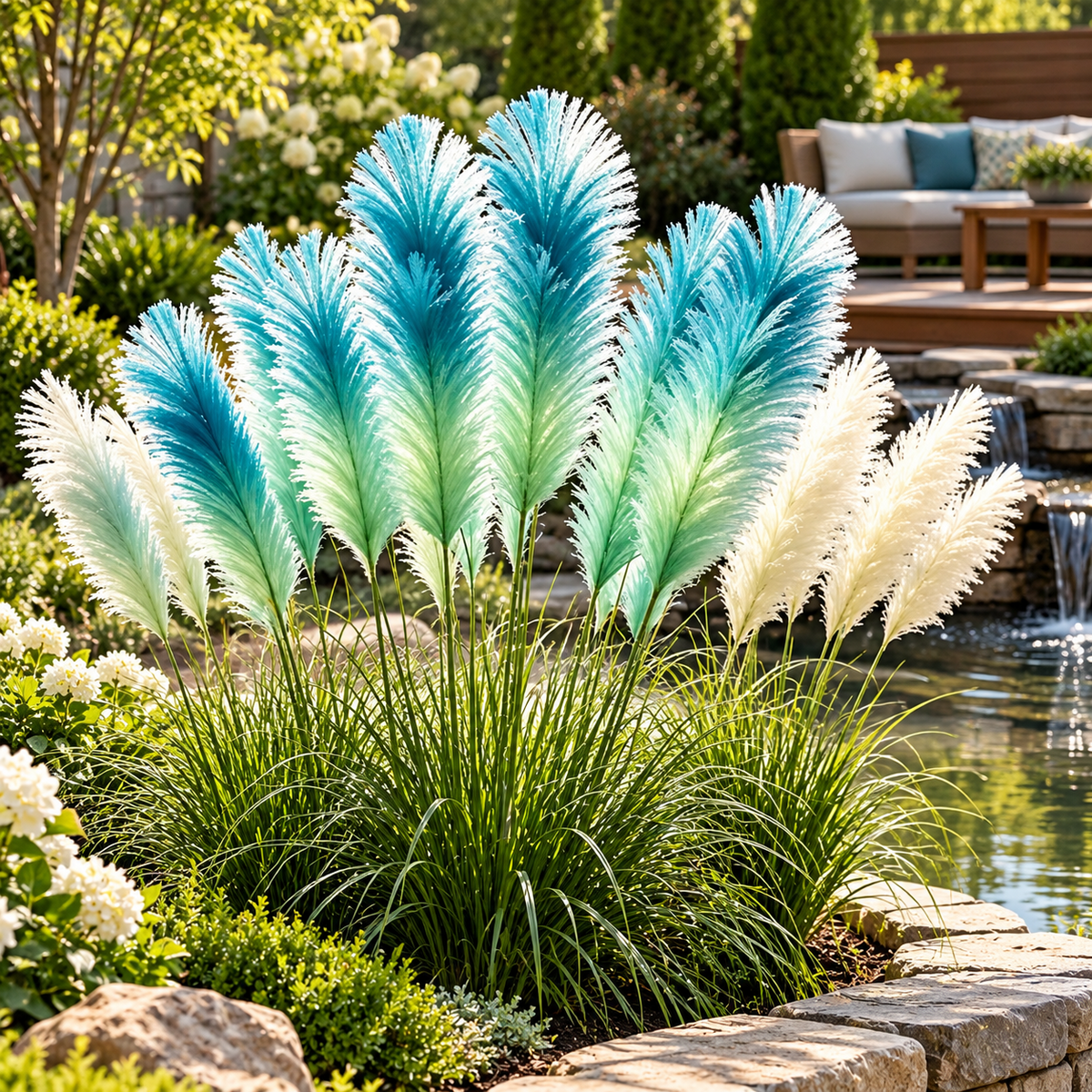 🔥 New Arrival | Mixed Color Pampas Grass Seeds – Grow a Stunning Garden Display