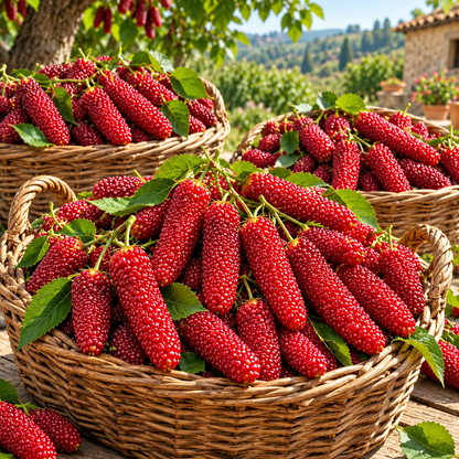 🌿 Rare Giant Mulberry Saplings – Grow Sweet Red & Black Berries at Home