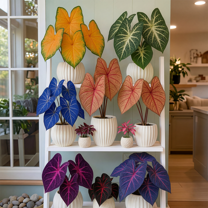 🌺Caladium Bulbs: The Easiest Way to Add Bold Color to Shady Spots