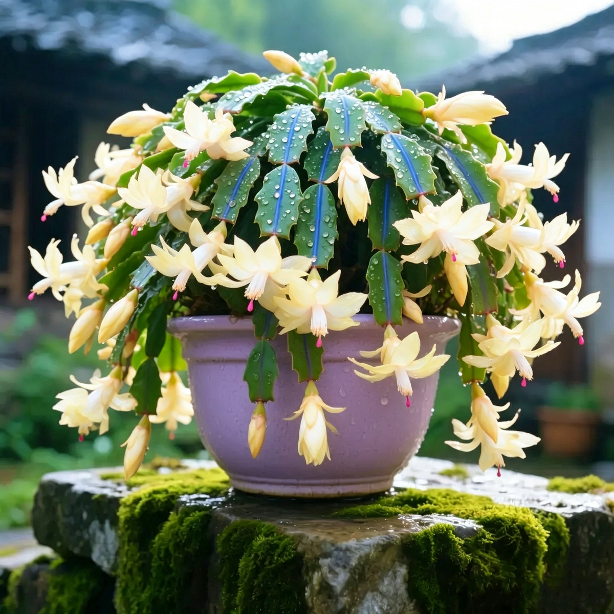 🌈🦀Mix Colors Schlumbergera Bulbs– Easy-Care Blooms in Every Shade, Even in Winter ❄️