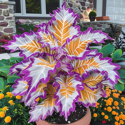 🔥 Premium Giant Caladium Bulbs 🌿🌈 Easy Care & Cold Hardy &Giant Leaves