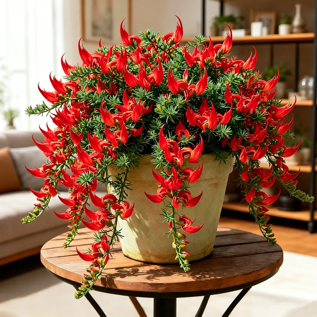 🪴 Parrot Beak Spider Plant Root Bulbs – Rare Foliage Plant, Easy to Care, Ideal for Home & Garden Decor