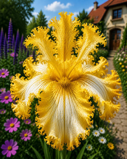 🦇 Rare Bat Iris Bulbs – A Striking Garden Statement That Returns Year After Year