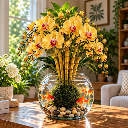 🌸 Rare Hydroponic Phalaenopsis Orchid Bulbs –🦋 Elegant Blooms Grown Beautifully in Water