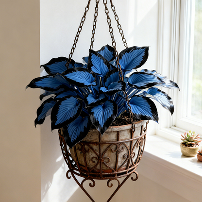 🪴Midnight Blue Hosta Bulbs  Deep Blue Foliage, Easy to Grow
