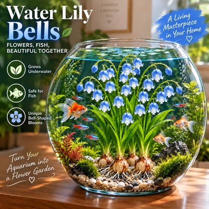 🌸 Water Lily Bells – Colorful Underwater Flower Bulbs for Aquariums 🐠