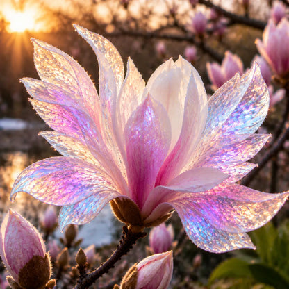 🌸🤗 Crystal Magnolia Bulbs 💎 Elegant Blooms That Bring A Touch Of Luxury To Your Garden