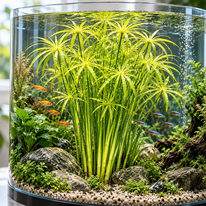 🌿 Hydroponic Water Bamboo Grass – Easy-Grow Green Aquarium & Pond Plant