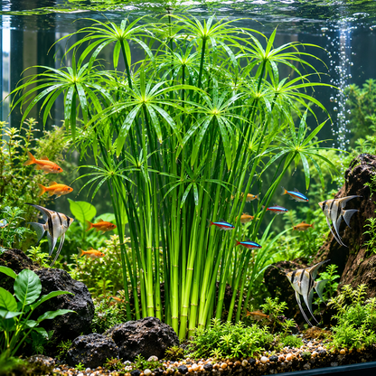 🌿 Hydroponic Water Bamboo Grass – Easy-Grow Green Aquarium & Pond Plant