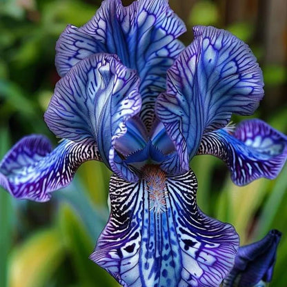 ‎⚘ ﹏Tall Bearded Iris with Bold, Elegant Blooms