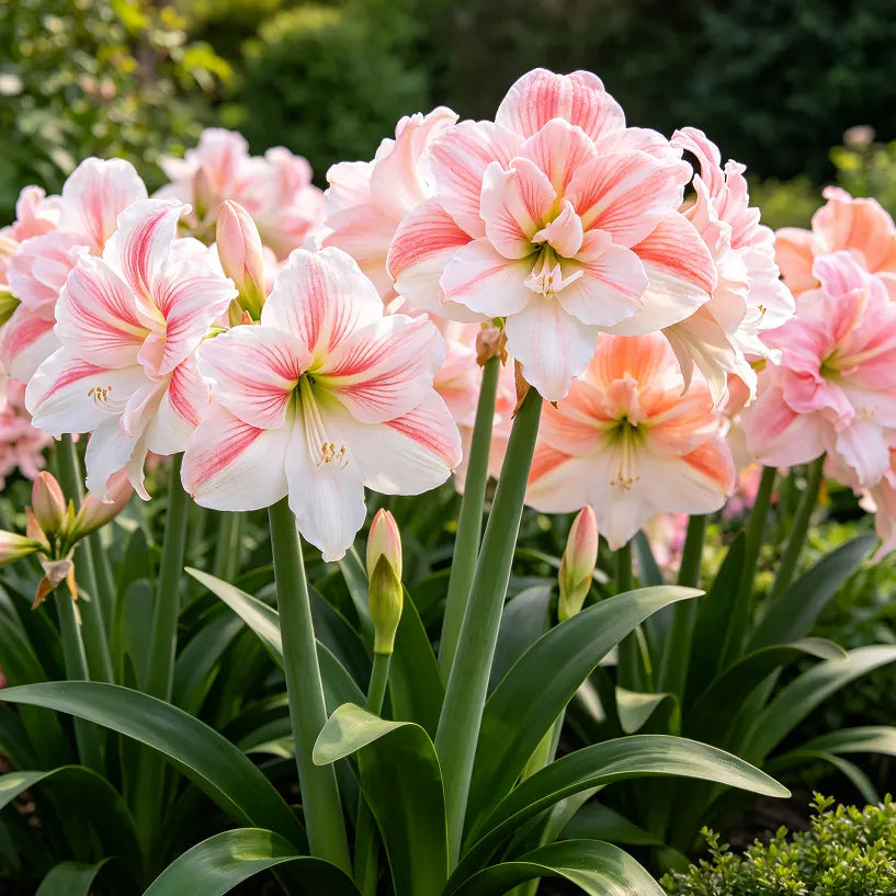 🌺 Giant Double Perfume Amaryllis Bulbs ✨ Fragrant Showy Blooms