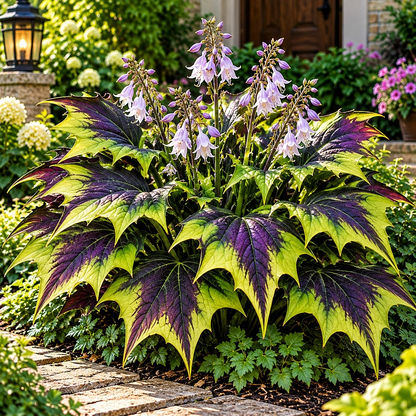 🦇 Rare Batwing Hosta Bulbs – Dramatic Gothic Foliage for Shade Gardens
