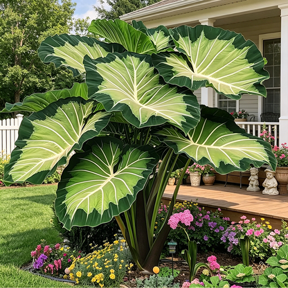 🔥 Premium Giant Caladium Bulbs 🌿🌈 Easy Care & Cold Hardy &Giant Leaves
