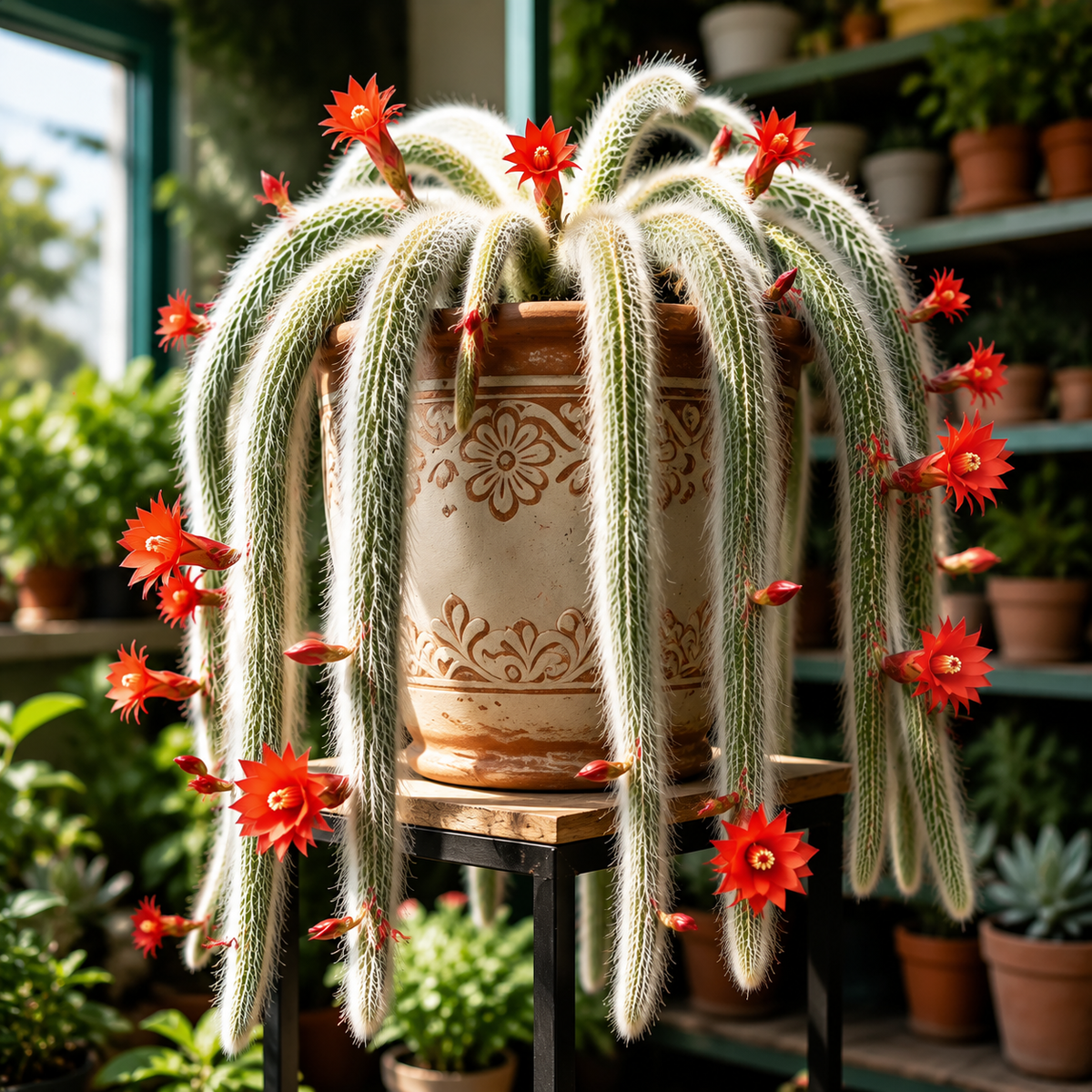 🌵🔥Rare Monkey Tail Cactus 🌵The Internet's Favorite Fuzzy Cactus