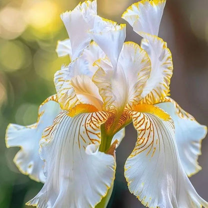 ‎⚘ ﹏Tall Bearded Iris with Bold, Elegant Blooms