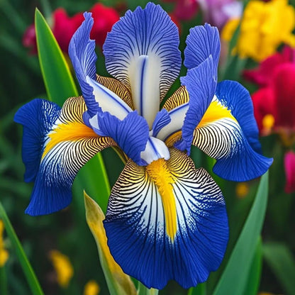 ‎⚘ ﹏Tall Bearded Iris with Bold, Elegant Blooms