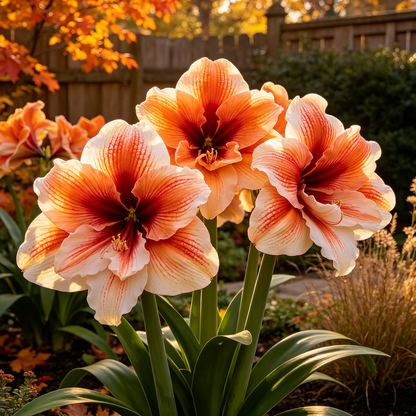 🌺 Giant Double Perfume Amaryllis Bulbs ✨ Fragrant Showy Blooms