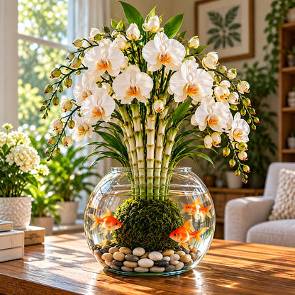 🌸 Rare Hydroponic Phalaenopsis Orchid Bulbs –🦋 Elegant Blooms Grown Beautifully in Water