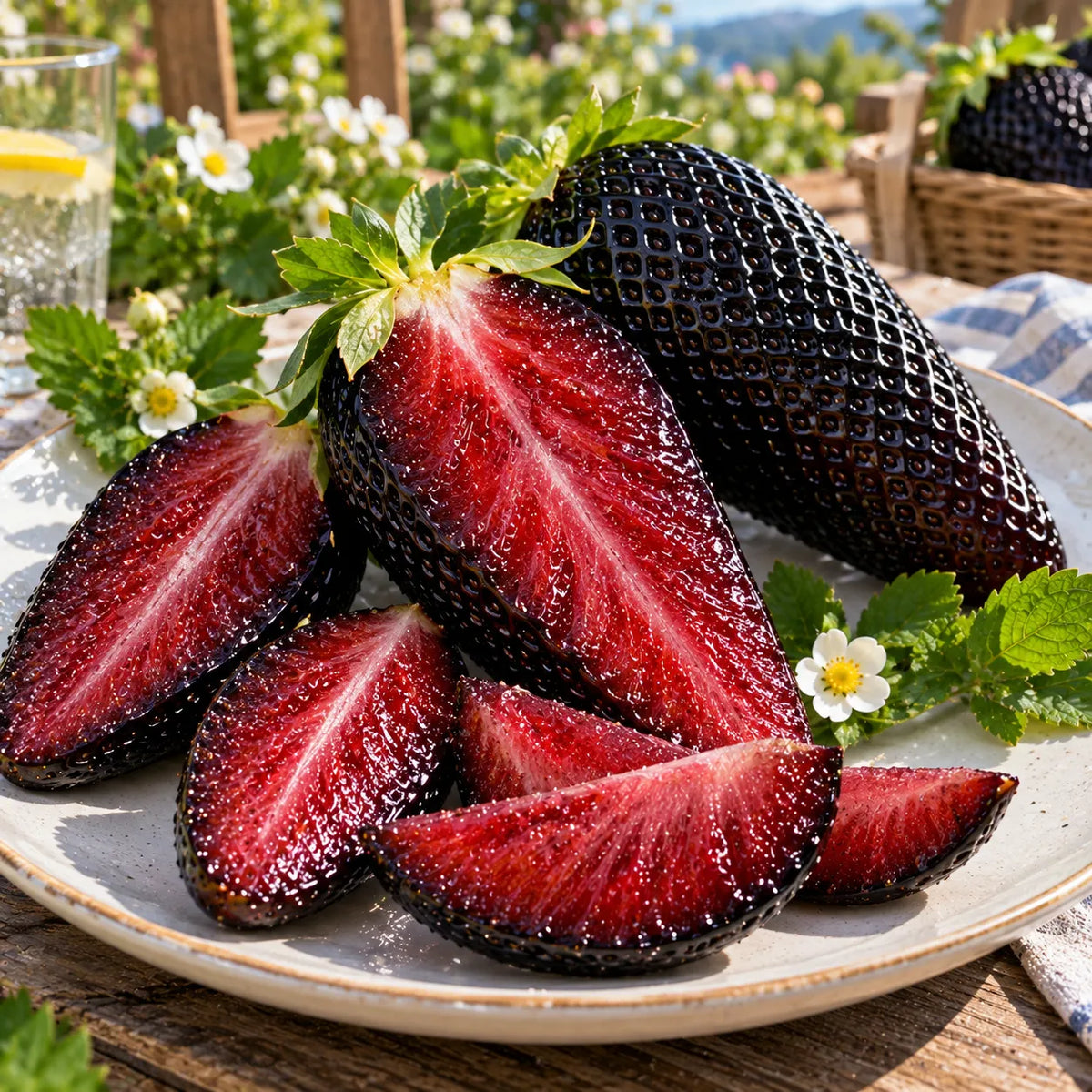 🤗🍓Long Strawberry Seeds – Easy to Grow, Abundant Harvests🌱🎁