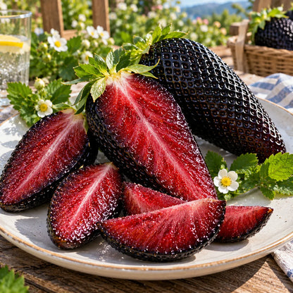 🤗🍓Long Strawberry Seeds – Easy to Grow, Abundant Harvests🌱🎁