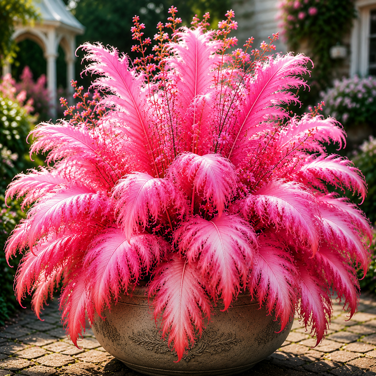 🦩 Neon Flamingo Hosta Bulbs - Bring a Rare Flamingo-Inspired Garden Showpiece to Life