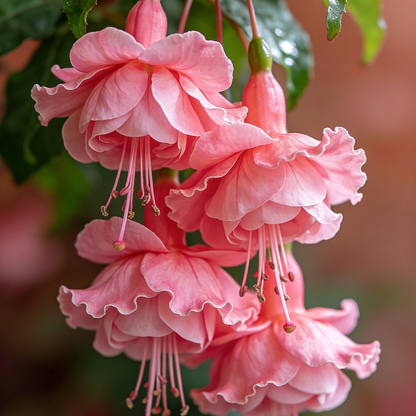 𐙚🎐Transform shaded areas with double fuchsia plants featuring rich color and flowing, elegant blooms🪄