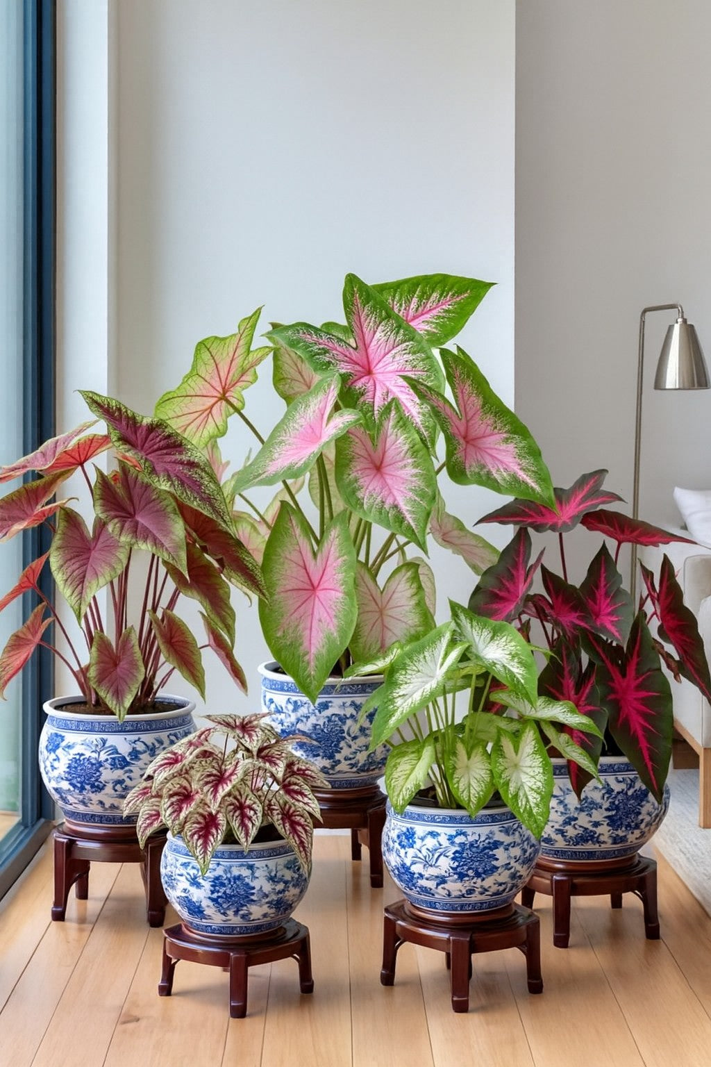 🌺Caladium Bulbs: The Easiest Way to Add Bold Color to Shady Spots