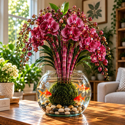 🌸 Rare Hydroponic Phalaenopsis Orchid Bulbs –🦋 Elegant Blooms Grown Beautifully in Water