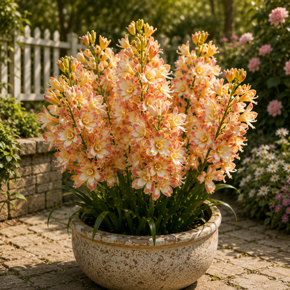 🌺 Royal Mosaic Tuberose Bulbs 💥 Rare Multi-Color Blooms & Sweet Fragrance