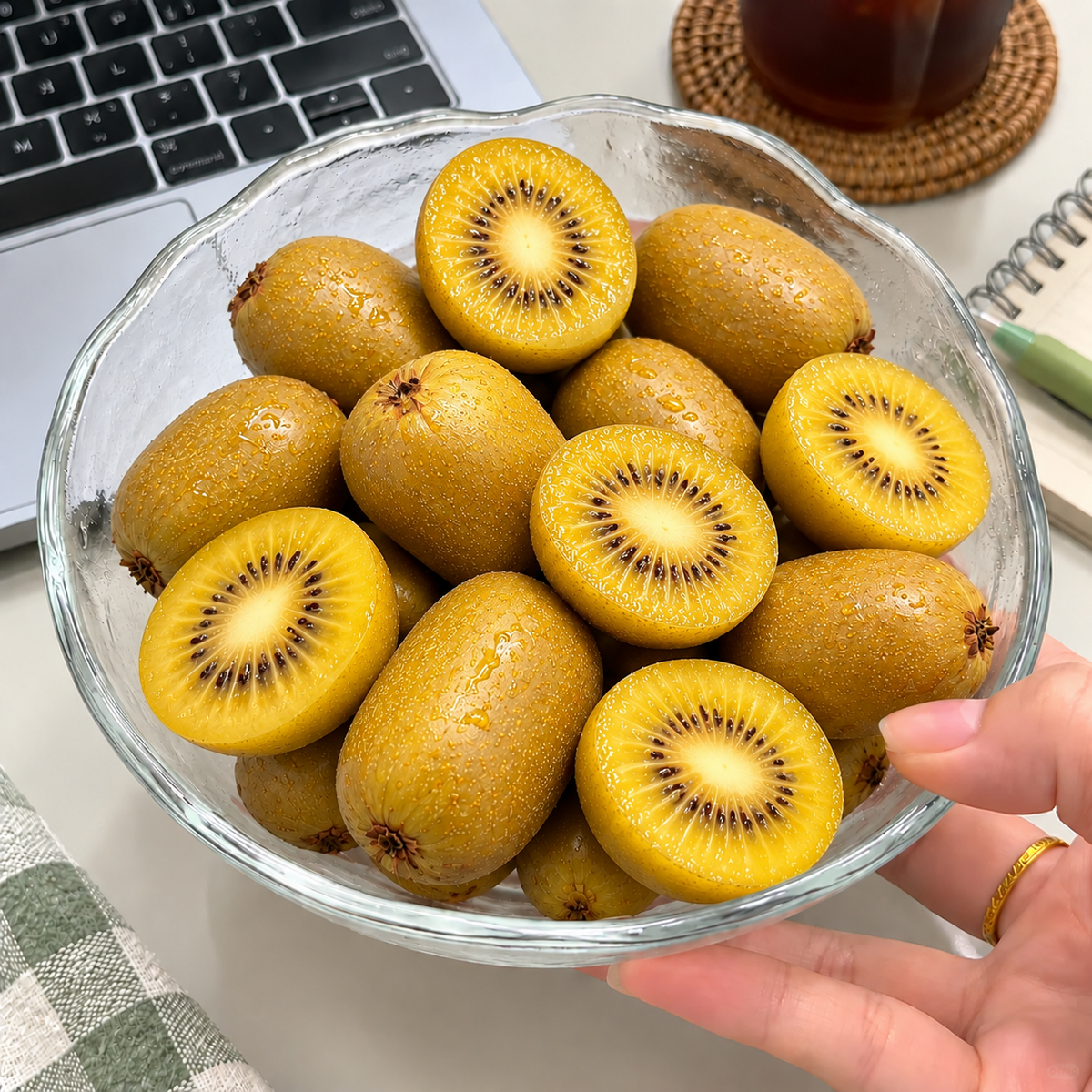 🥝 Cold-Hardy Mini Kiwi Seeds — Cold-Resistant, Smooth-Skinned Kiwi Vines