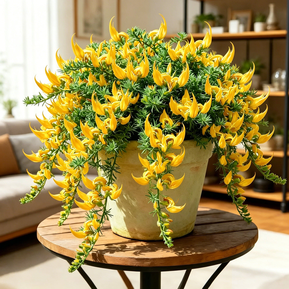 🪴 Parrot Beak Spider Plant Root Bulbs – Rare Foliage Plant, Easy to Care, Ideal for Home & Garden Decor