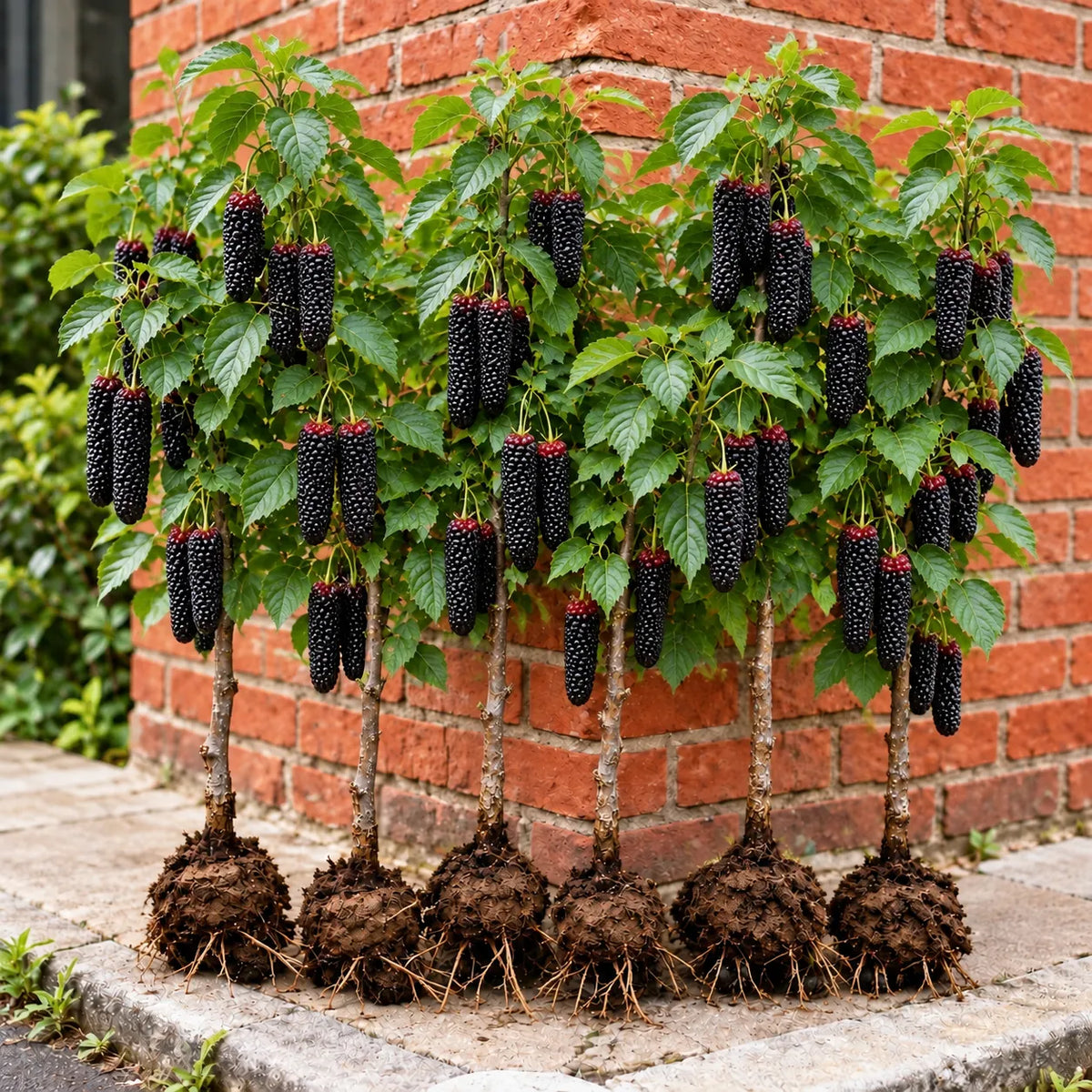 🌿 Rare Giant Mulberry Saplings – Grow Sweet Red & Black Berries at Home