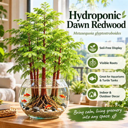 🌿 Hydroponic Dawn Redwood Bulbs - Metasequoia glyptostroboides