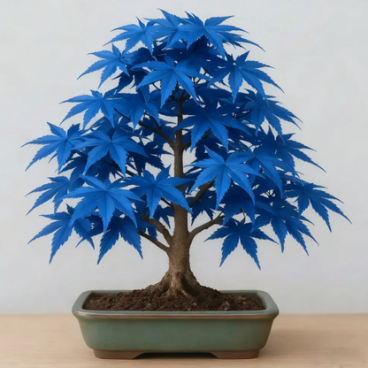 💙 Sapphire Maple Seeds 🌿 Grow Stunning Blue Foliage This Season