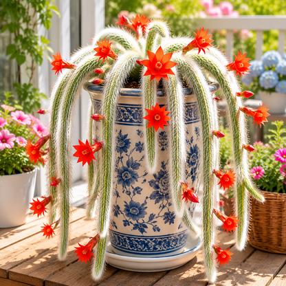 🌵🔥Rare Monkey Tail Cactus 🌵The Internet's Favorite Fuzzy Cactus