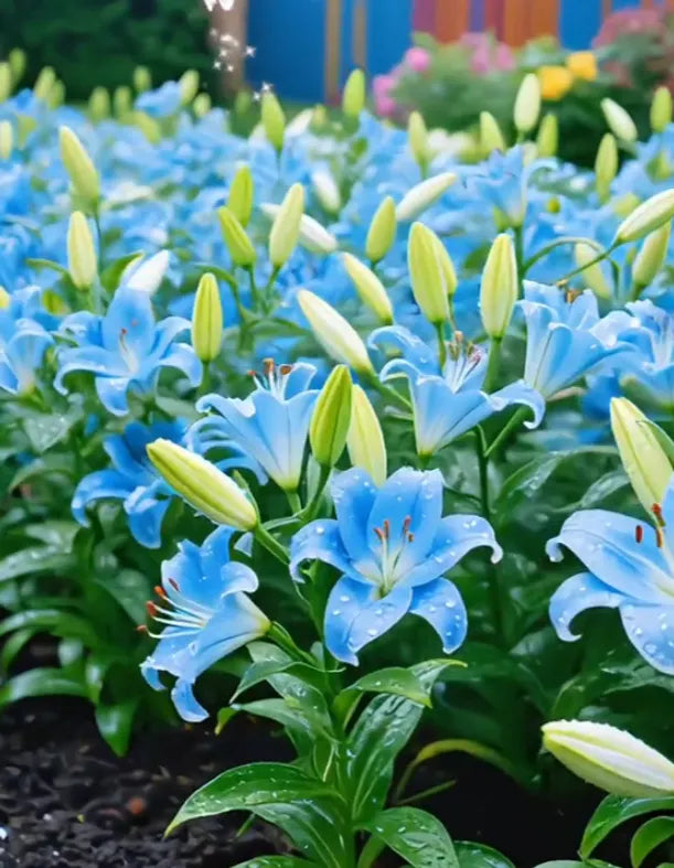 🌸 Double-Petaled Bicolor Lily Bulbs – Beautiful Blooms with Sweet Fragrance