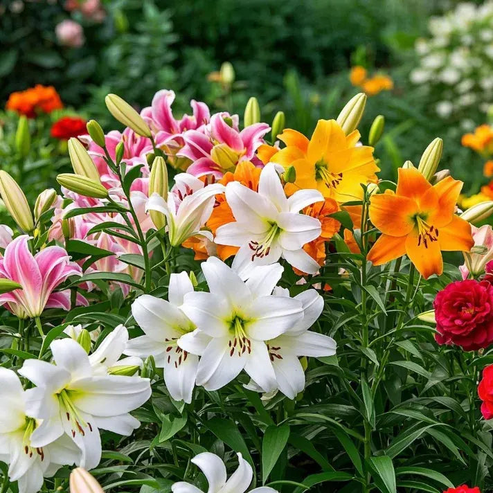🌸 Double-Petaled Bicolor Lily Bulbs – Beautiful Blooms with Sweet Fragrance