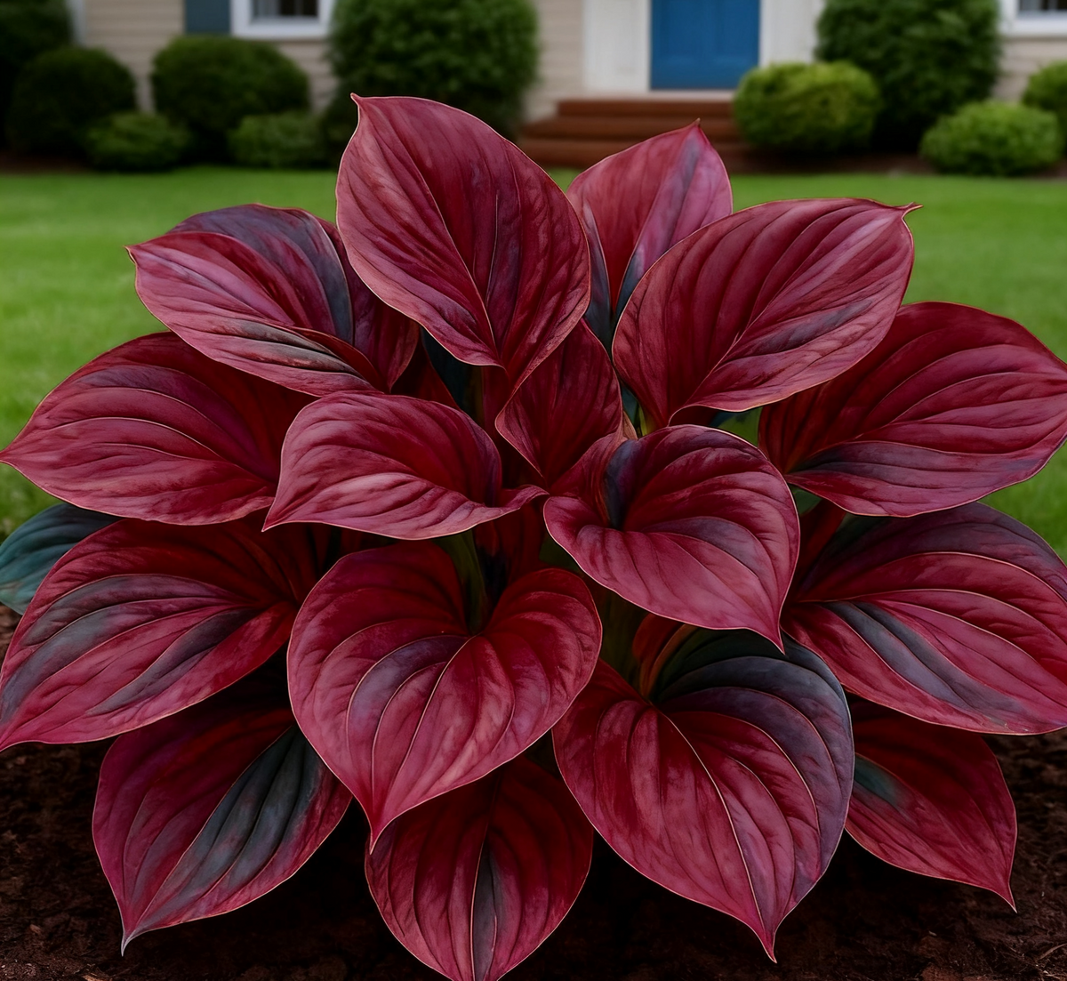 🔥 Rare Dark Blue Flame Hostas 🌌 Light Up Your Night Garden