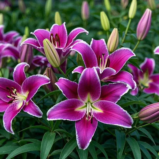 🌸Starlight Queen Oriental Lily Bulbs